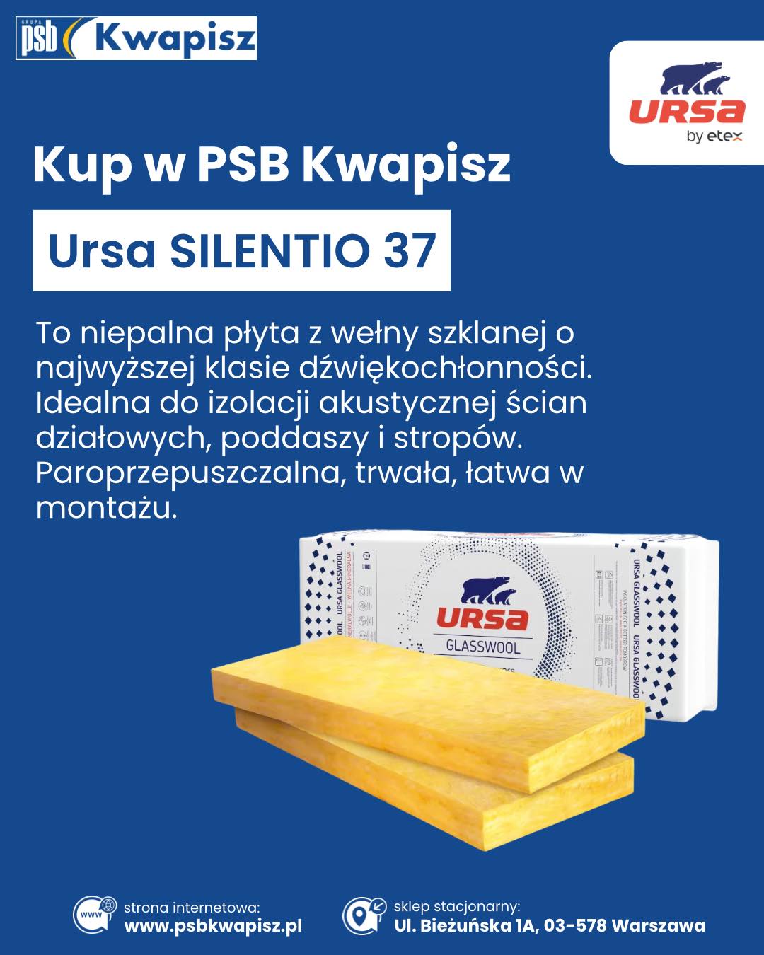 Reklama wełny URSA